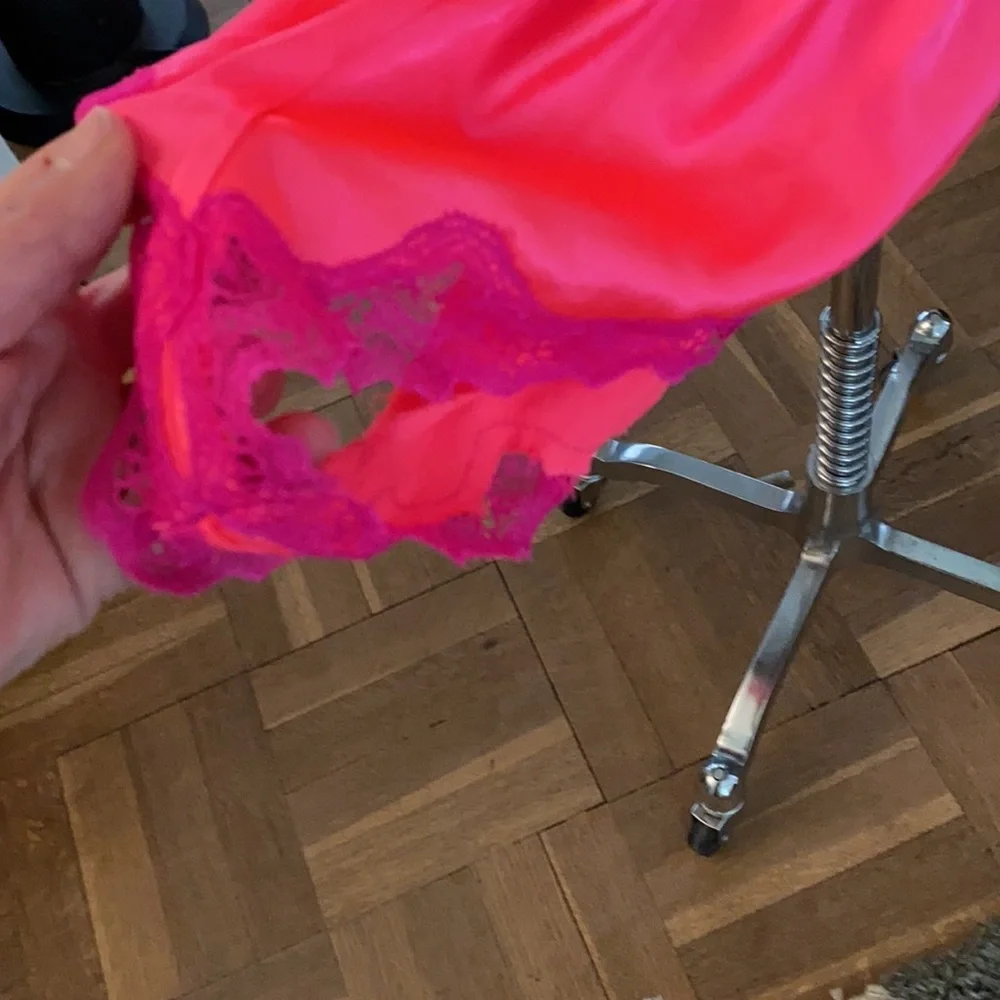 Victoria’s Secret one piece short negligee with spaghetti straps! Worn once.
